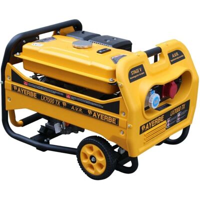 Ayerbe LX7000TX Generador - Potencia confiable de gasolina 7000W Ayerbe LX7000TX Generador - Potencia confiable de gasolina 7000W
