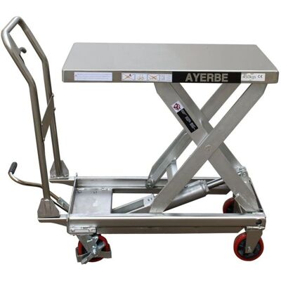 Ayerbe AY-450-MH inox - Mesa Hidráulica - 450kg capacidad Ayerbe AY-450-MH inox - Mesa Hidráulica - 450kg capacidad