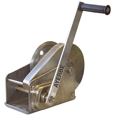 Ayerbe AY-550 Inox Cabrestante - Capacidad 550kg, 20m, Autobrake Ayerbe AY-550 Inox Cabrestante - Capacidad 550kg, 20m, Autobrake