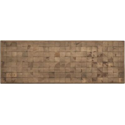 Tête de lit GEESE HOME - MDF Naturel - 109 x 5 x 60 cm - Publicité Tête de lit GEESE HOME - MDF Naturel - 109 x 5 x 60 cm - Publicité