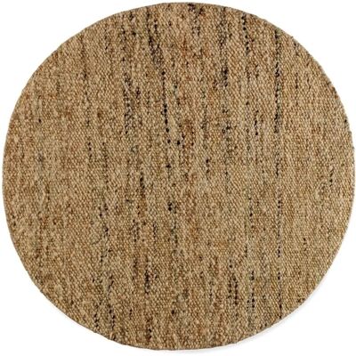 Tapis en jute et laine 180 cm diam. Publicité Tapis en jute et laine 180 cm diam. Publicité