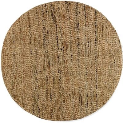 Tapis Rond Marron Alexandra House Living - Tapis - Publicité Tapis Rond Marron Alexandra House Living - Tapis - Publicité