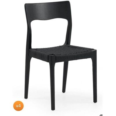 Unknown - D4N-01 - Negro - Silla de comedor Unknown - D4N-01 - Negro - Silla de comedor