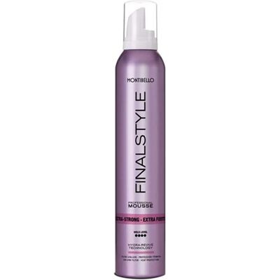 Espuma Finalstyle Montibello Extra Fuerte - Mousse para cabello Espuma Finalstyle Montibello Extra Fuerte - Mousse para cabello