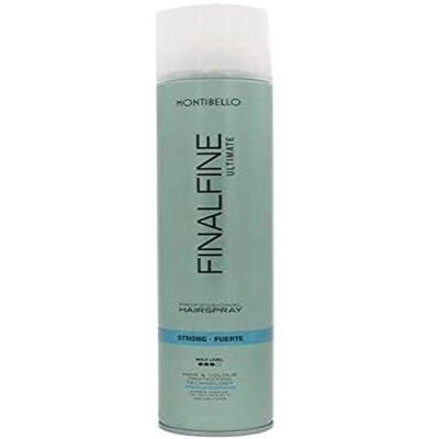 Montibello Finalfine Spray Fixation Forte - Accessoire coiffure - Publicité Montibello Finalfine Spray Fixation Forte - Accessoire coiffure - Publicité
