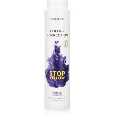 Montibello Brand Model Farbkorrektur Stop Yellow Shampoo Montibello Brand Model Farbkorrektur Stop Yellow Shampoo