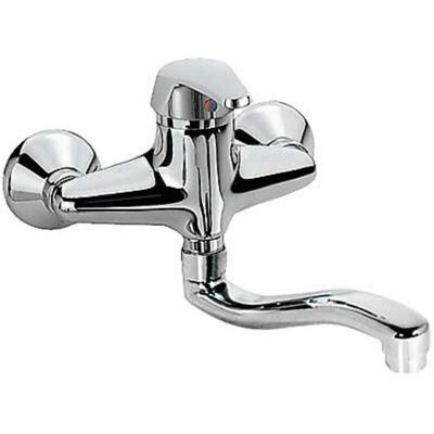 Tres Eco-Tres Grifo de Pared - Monomando 100 mm Tres Eco-Tres Grifo de Pared - Monomando 100 mm