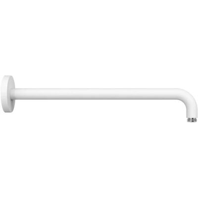 Brazo de ducha a pared Tres - 400mm - Blanco mate - Complementos de ducha Brazo de ducha a pared Tres - 400mm - Blanco mate - Complementos de ducha