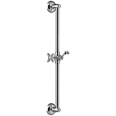 Tres 24273201 Barra de ducha deslizante cromada - Accesorios de baño Tres 24273201 Barra de ducha deslizante cromada - Accesorios de baño