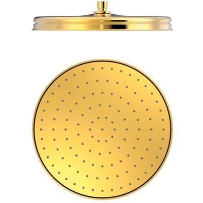Grifería Tres - 29933703OR - Oro 24K - Ø310 mm - Latón - rociador de ducha Grifería Tres - 29933703OR - Oro 24K - Ø310 mm - Latón - rociador de ducha