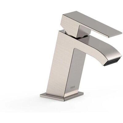 Grifo de lavabo de Tres acero inclinado de una palanca - Cascada Grifo de lavabo de Tres acero inclinado de una palanca - Cascada