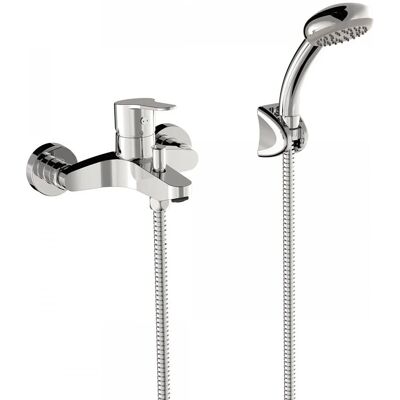 Mezclador de bañera Tres 21517010 - Plata Mezclador de bañera Tres 21517010 - Plata