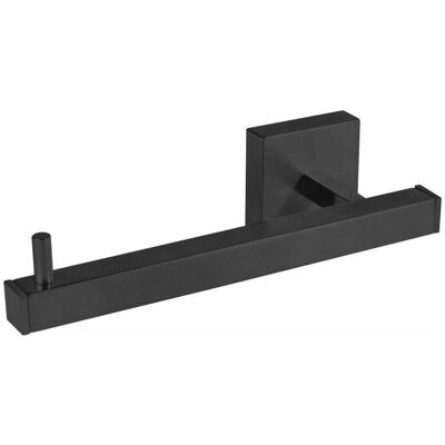 Portarrollos sin tapa de la serie Cuadro-Tres 10723606NM Negro Mate Portarrollos sin tapa de la serie Cuadro-Tres 10723606NM Negro Mate
