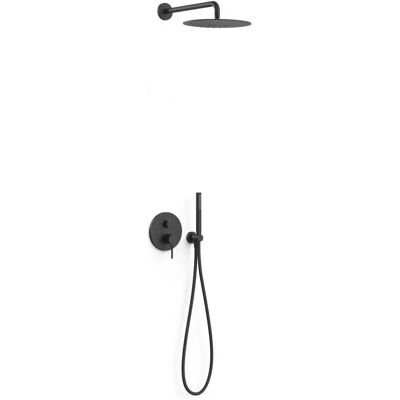 Tres Modell 26228004NM Duschset - Schwarz Matt Tres Modell 26228004NM Duschset - Schwarz Matt