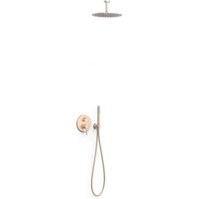 Kit de Ducha Oro Rosa Mate - Serie Study Kit de Ducha Oro Rosa Mate - Serie Study