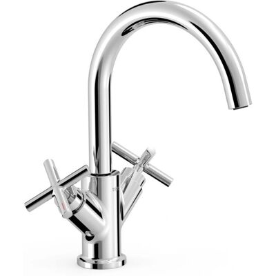Grifo Alto Mont Blanc en Cromo - Lavabo Grifo Alto Mont Blanc en Cromo - Lavabo