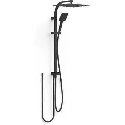 Conjunto de Ducha Negro Mate Tres 19063504NM - Complementos de Baño Conjunto de Ducha Negro Mate Tres 19063504NM - Complementos de Baño