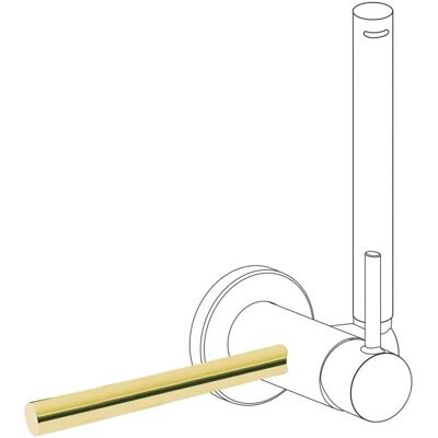 TRES 03412401OR Oro Accesorio para Baño - Colección Study TRES 03412401OR Oro Accesorio para Baño - Colección Study