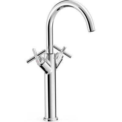 Grifo lavabo Mont Blanc XXL Tres - Bimando Cromo Grifo lavabo Mont Blanc XXL Tres - Bimando Cromo