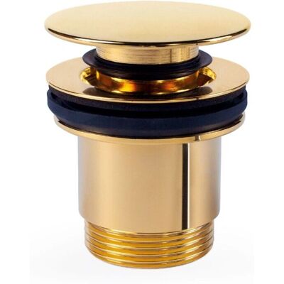 Válvula de Drenaje Oro 24K - Accesorios para Lavabo Válvula de Drenaje Oro 24K - Accesorios para Lavabo