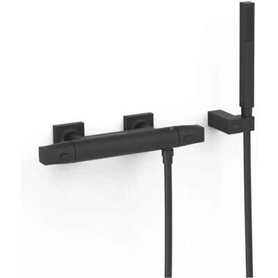TRES GRIFERÍA Tres 19016459NM Grifo Termostático de Ducha de Pared - Ducha TRES GRIFERÍA Tres 19016459NM Grifo Termostático de Ducha de Pared - Ducha