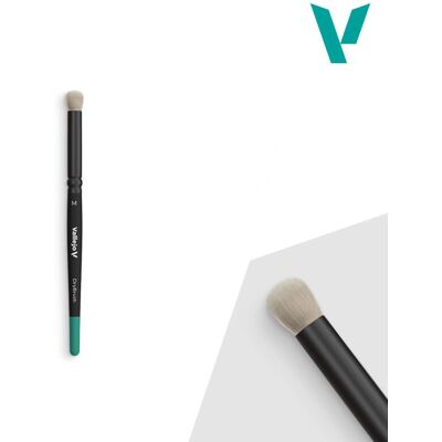 Vallejo B07002 Künstlerpinsel - Trockenbürste aus Naturhaar - Mittel - Pinsel Vallejo B07002 Künstlerpinsel - Trockenbürste aus Naturhaar - Mittel - Pinsel