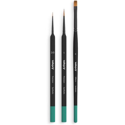 Vallejo B03990 Künstler Pinselset - 3 Stück Vallejo B03990 Künstler Pinselset - 3 Stück