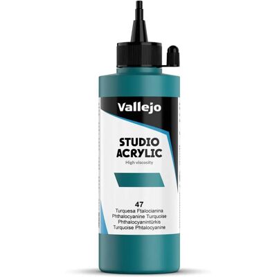 Pintura Acrílica Vallejo 200ml Turquesa - Pintura para artistas Pintura Acrílica Vallejo 200ml Turquesa - Pintura para artistas