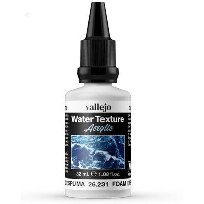 Acessórios de Modelismo Vallejo - Efeitos de Água Espuma Neve - 32ml Acessórios de Modelismo Vallejo - Efeitos de Água Espuma Neve - 32ml