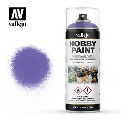 Vallejo 28025 Farba spray art/rękodzieło - Fioletowa - 400ml Vallejo 28025 Farba spray art/rękodzieło - Fioletowa - 400ml