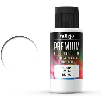 Peinture acrylique blanche Vallejo - 60ml - Type de produit - Publicité Peinture acrylique blanche Vallejo - 60ml - Type de produit - Publicité