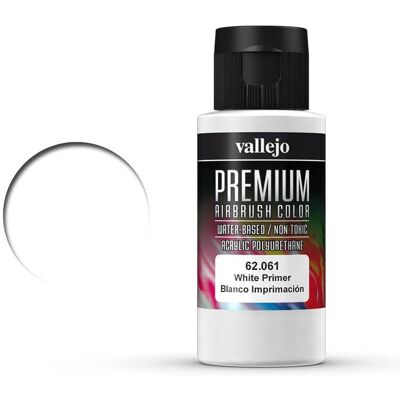 Vallejo White Acrylic Paint - Model 62061 - 60ml Vallejo White Acrylic Paint - Model 62061 - 60ml