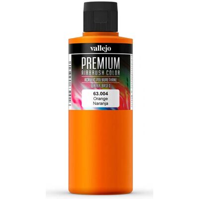 Vallejo Orange Acrylic Paint 200ml - Acrylic Paint for Airbrushing Vallejo Orange Acrylic Paint 200ml - Acrylic Paint for Airbrushing