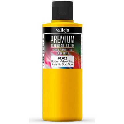 Vallejo Yellow Acrylic Paint - 200ml - Model & Airbrush Use Vallejo Yellow Acrylic Paint - 200ml - Model & Airbrush Use