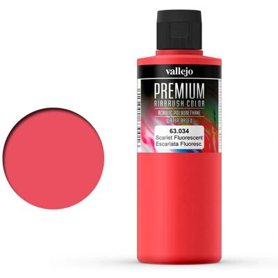 Peinture Acrylique Premium Vallejo Scarlet - Modélisme & Auto - 200ml Peinture Acrylique Premium Vallejo Scarlet - Modélisme & Auto - 200ml