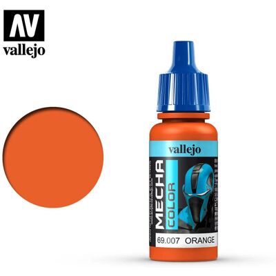 Peinture acrylique Vallejo Mecha Color Orange - 17ml pour aérographie - Publicité Peinture acrylique Vallejo Mecha Color Orange - 17ml pour aérographie - Publicité