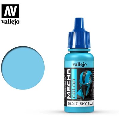 Colori Acrilici Azzurro Cielo Vallejo - Modello Mecha - 17ml Colori Acrilici Azzurro Cielo Vallejo - Modello Mecha - 17ml