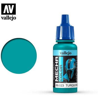 Peinture acrylique turquoise Vallejo - 17ml - Pour Mecha & Gunpla - Publicité Peinture acrylique turquoise Vallejo - 17ml - Pour Mecha & Gunpla - Publicité