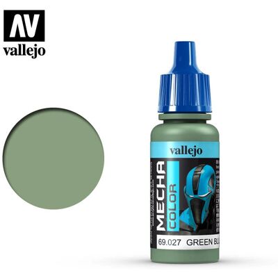Peinture acrylique Vert Bleu Vallejo - 17ml - Peinture - Publicité Peinture acrylique Vert Bleu Vallejo - 17ml - Peinture - Publicité