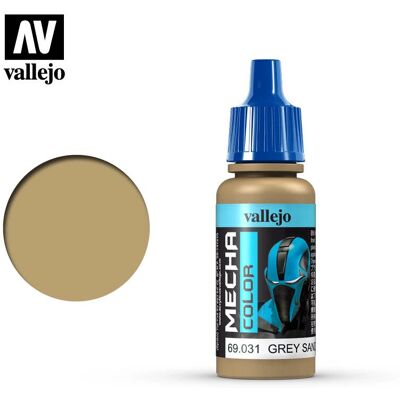 Peinture acrylique Vallejo 69.031 - Sable Gris - Pour modèles Mecha et Gunpla - Publicité Peinture acrylique Vallejo 69.031 - Sable Gris - Pour modèles Mecha et Gunpla - Publicité