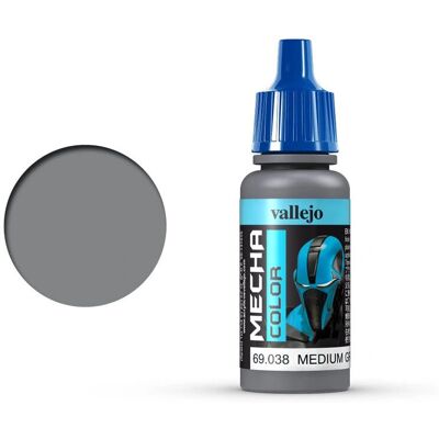 Peinture acrylique gris moyen Vallejo - Couleur Mecha 69038 - Accessoire pour modèles - Publicité Peinture acrylique gris moyen Vallejo - Couleur Mecha 69038 - Accessoire pour modèles - Publicité