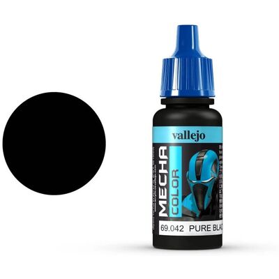 Vallejo Vallejo Mecha Color 69.042 Peinture Acrylique - Noir Vallejo Vallejo Mecha Color 69.042 Peinture Acrylique - Noir