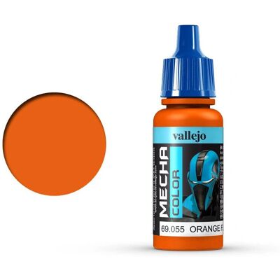 Peinture Acrylique Vallejo 69.055 - Orange Fluorescent - Pour Maquettes - Publicité Peinture Acrylique Vallejo 69.055 - Orange Fluorescent - Pour Maquettes - Publicité
