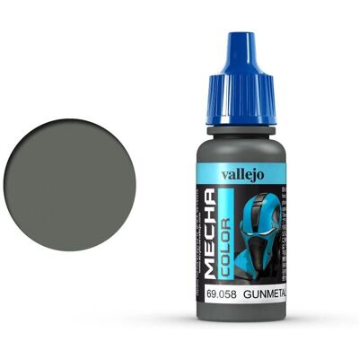 Peinture acrylique Vallejo 69.058 Gunmetal - Kit Modèle Peinture acrylique Vallejo 69.058 Gunmetal - Kit Modèle