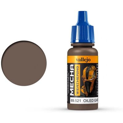 Peinture acrylique Vallejo Oiled Earth Mecha Color - 17ml - Publicité Peinture acrylique Vallejo Oiled Earth Mecha Color - 17ml - Publicité