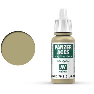 Peinture Acrylique Panzer Aces Boue Claire - Peinture à maquette - Publicité Peinture Acrylique Panzer Aces Boue Claire - Peinture à maquette - Publicité