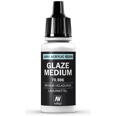 Vallejo Model Color Médium de Glacis - 17 ml - Peinture acrylique pour maquettes - Publicité Vallejo Model Color Médium de Glacis - 17 ml - Peinture acrylique pour maquettes - Publicité
