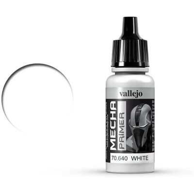 Vallejo Primaire Blanc - Peinture acrylique pour aérographie - 17ml - Publicité Vallejo Primaire Blanc - Peinture acrylique pour aérographie - 17ml - Publicité