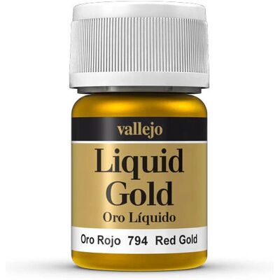 Vallejo Vallejo Model Color Red Gold Acrylic Paint - 35ml Vallejo Vallejo Model Color Red Gold Acrylic Paint - 35ml