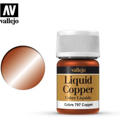 Colori Modello Rame Vallejo - Acrilico, 35ml - Uso Hobby Colori Modello Rame Vallejo - Acrilico, 35ml - Uso Hobby